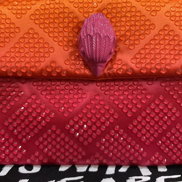 Kurt Geiger Orange and Pink Women's Bag - Picture 3 of 13